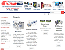 Tablet Screenshot of fastbindusastore.com
